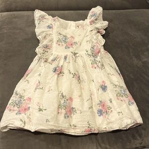 Cathrine malandrino mini floral dress size 2T